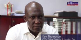 Ken Thompson, CEO of Dalex Finance & Leasing Co. talks to B&FT