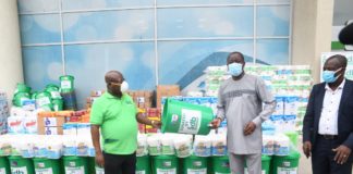 ADB presents PPE to Agric Ministry, others to fight COVID-19