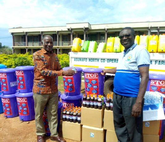 Fairtrade certified producers in West Africa support their communities to fight COVID-19