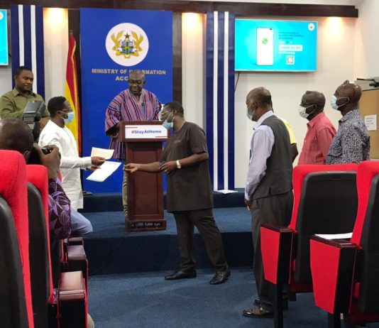 LPG marketers donate GH¢60,000 to COVID Trust Fund