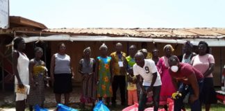 Tema West disabilities group receive food items