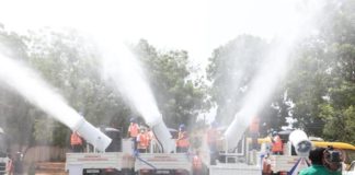 Zoomlion disinfects Northern Command of GAF against COVID-19