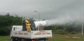 Zoomlion disinfects 3,000 military facilities in Ashanti again