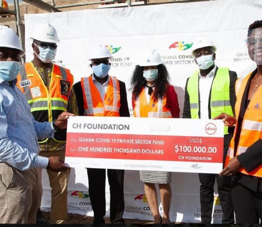 CH Foundation donates US$100,000 to the COVID-19 Private Sector Fund