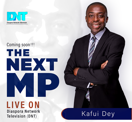 Kafui Dey joins Diaspora Network Television (DNT)