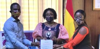 Bridge for Equity presents petition to Gender Ministry