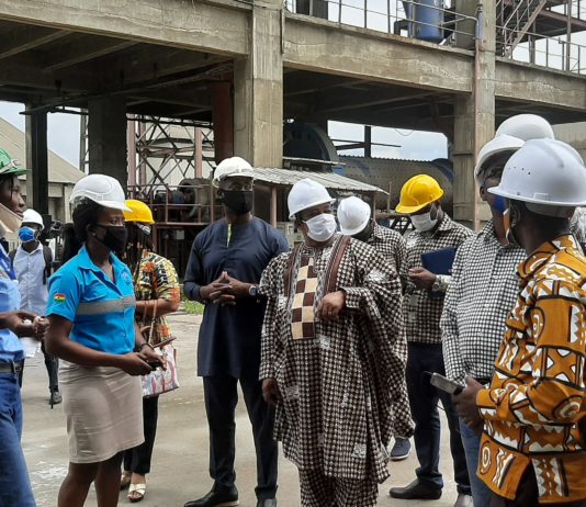 GNCCI visits some companies in Western Region