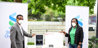 Stanchart donates to KCCR and Department of Child Health K’bu