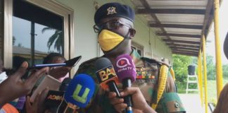 Sunyani military barracks undergoes disinfection