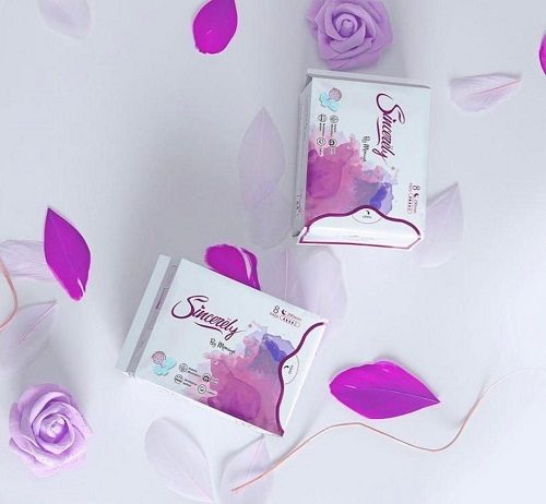 Menaye Donkor advocates for Menstrual Hygiene … produces Sincerely sanitary pads