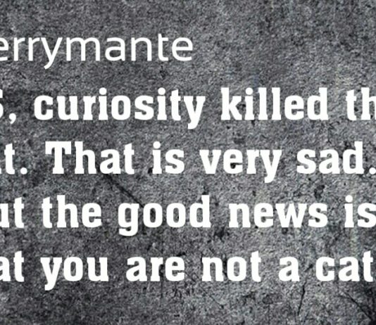 LifeSense with Terry Mante – Losing your virginity: Maturity is not a matter of age. It’s a wisdom issue.