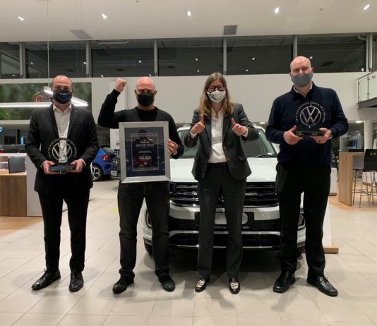 Volkswagen’s best dealers recognised via a virtual awards ceremony in SA