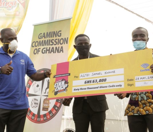 FanMilk presents GH¢63,000 to grand winner of Fanyogo Cool Chop Promo