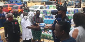 Home-style donates COVID-19 relief items worth Gh¢50,000