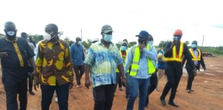 Road Minister inspects ongoing projects in Northern and Savannah Regions