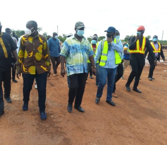 Road Minister inspects ongoing projects in Northern and Savannah Regions