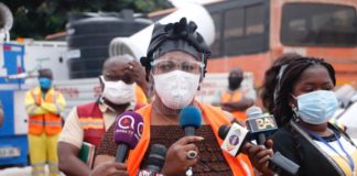 Local Gov’t Ministry’s nationwide 2nd disinfection exercise lauded … in markets, lorry parks Mrs Evelyn Ama Kumi-Richardson