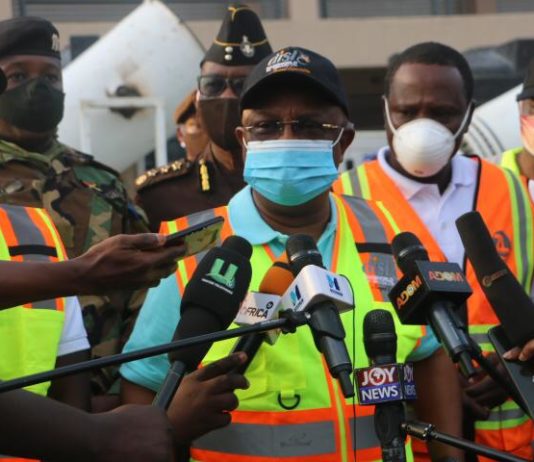 COVID-19 fight …Volta Region markets, lorry parks and others fumigated and disinfected