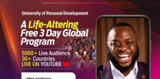 3-day University of Personal Development virtual summit opens on July 31