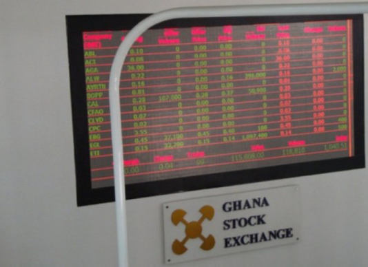 GSE records GH¢ 194m in traded shares from Jan to June