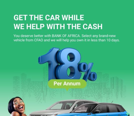 Bank of Africa partners CFAO to introduce new vehicle finance facility