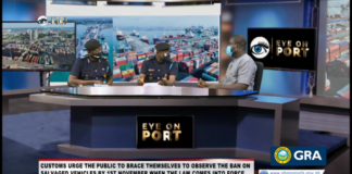 Customs to enforce ban on salvaged vehicles from Nov 1