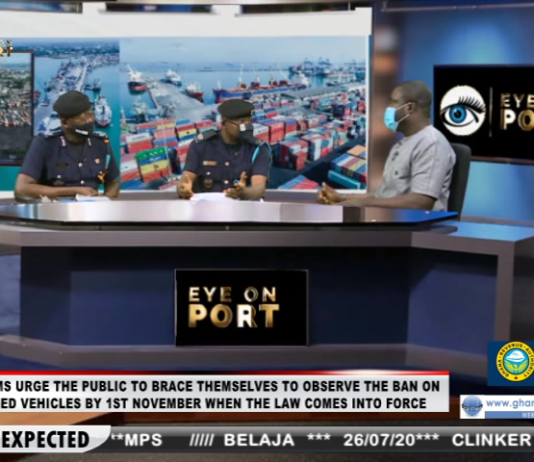 Customs to enforce ban on salvaged vehicles from Nov 1