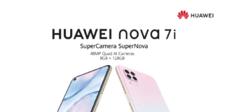Pre-order the new Huawei Nova 7i and enjoy free amazing gifts