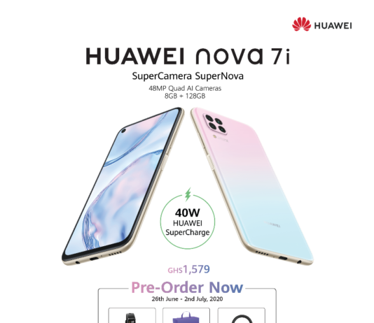 Pre-order the new Huawei Nova 7i and enjoy free amazing gifts