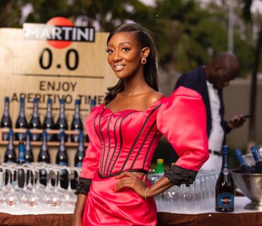 Media personality Regina Van Herbert celebrated 29th birthday with Martini 0.0 Dolce