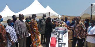MOFAD presents 300 outboard motors to fishermen in Greater Accra Region