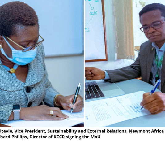 Newmont signs GH¢3m MoU with KCCR to support fight against COVID-19