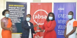 Absa Bank Ghana honoured for championing youth development