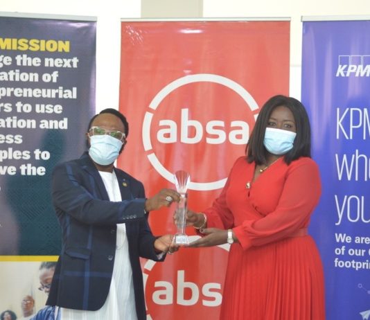 Absa Bank Ghana honoured for championing youth development