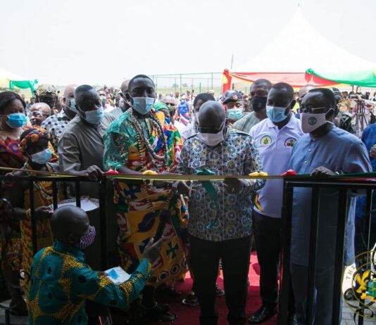 Akufo-Addo outdoors NEIP’s greenhouse project