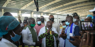 Management of Ekumfi Fruits & Juices factory commends President