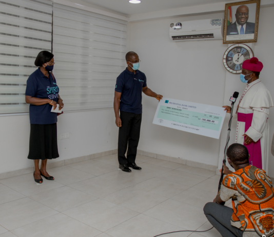 Prudential Bank supports COVID-19 National Trust Fund with GH¢200,000