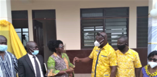 MTN gives more support to education…. hands over 6-unit classroom block to people of Nhyiaeso