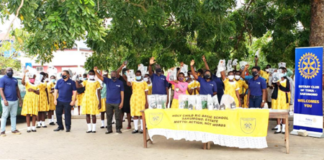 Rotary Club of Tema Sakumono supports Holy Child Basic School