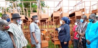 Savelugu Assembly hands over classroom furniture to GES