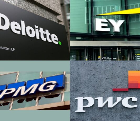 The big four firms dominate audit of listed companies on Ghana Stock Exchange