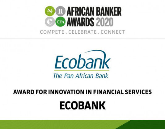 Ecobank Group wins award for Innovation in Financial Services from African Banker