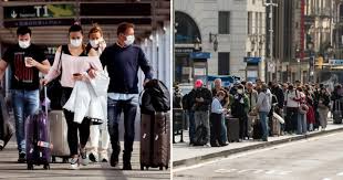 Travellers face risk of penalties for refusing to wear face covering