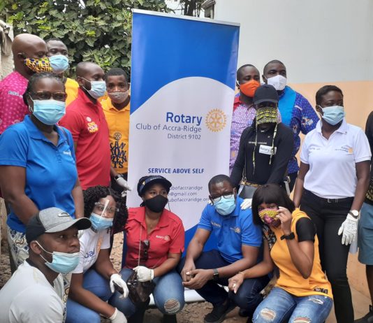 Rotary Club Accra-Ridge embarks on humanitarian missio