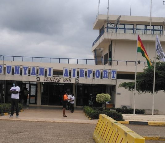 Renovation of Sunyani airport 85% complete ….expected to be ready in 2 months