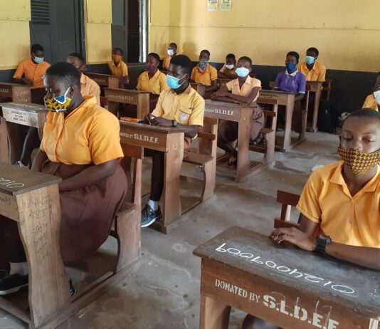 President Nana Addo congratulates graduating WASSCE, BECE candidates