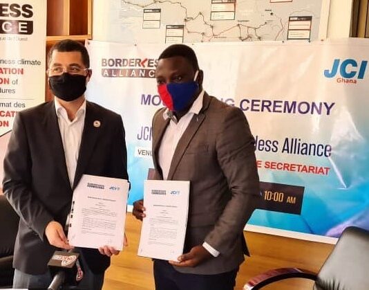 Borderless Alliance, JCI sign MoU to involve youth in AfCFTA