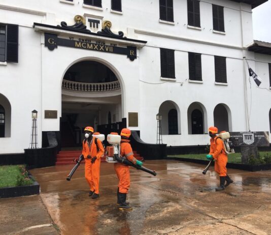 MoE, GES , Zoomlion start 3rd phase of disinfection exercise in SHSs
