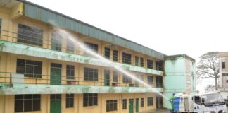 PHASE THREE: GES, Zoomlion disinfect 140 high schools in Eastern Region