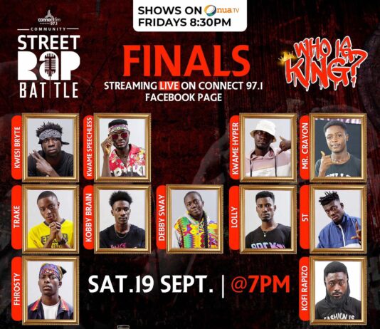 Connect FM ‘Community Street Rap Battle’ grand finale slated for Saturday